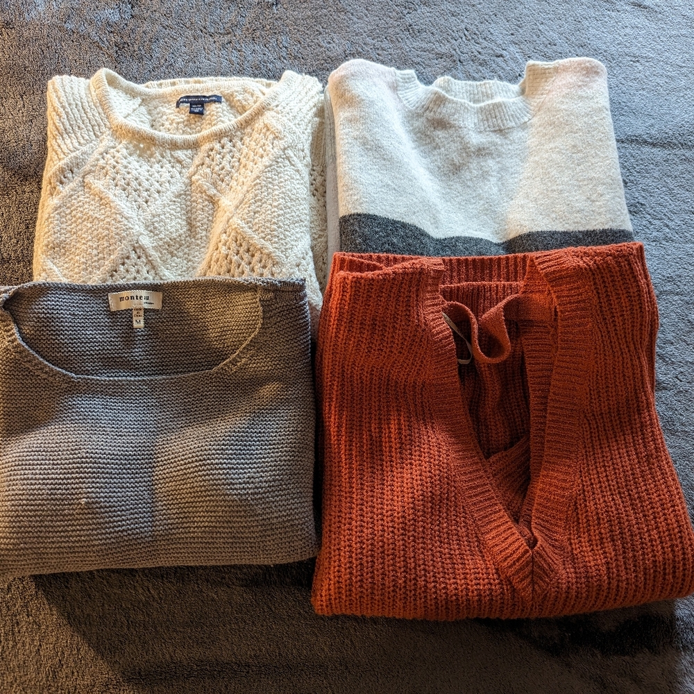 Multi pack sweaters